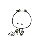 はらぺこしろやぎ（個別スタンプ：8）