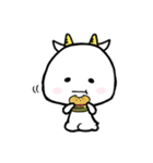 はらぺこしろやぎ（個別スタンプ：10）