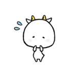 はらぺこしろやぎ（個別スタンプ：15）