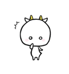 はらぺこしろやぎ（個別スタンプ：16）