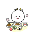 はらぺこしろやぎ（個別スタンプ：35）