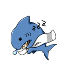 Shark's expressions（個別スタンプ：14）