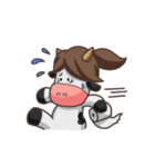 DinDinCow's happy day（個別スタンプ：33）