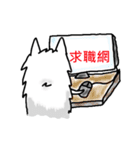 Spitz goes to work（個別スタンプ：38）