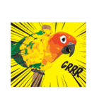 Sun Conure Parrot（個別スタンプ：40）