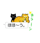 吹き出しに猫104匹のかわいいコたち（個別スタンプ：31）