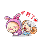 Five YEN six colors-parents and children（個別スタンプ：1）