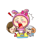 Five YEN six colors-parents and children（個別スタンプ：4）