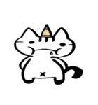 猫 すすけ コーン（個別スタンプ：22）