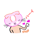 折れ耳猫 みぃーみん（個別スタンプ：1）