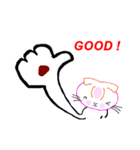折れ耳猫 みぃーみん（個別スタンプ：21）