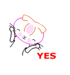 折れ耳猫 みぃーみん（個別スタンプ：33）