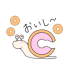 どーなつむり（個別スタンプ：6）
