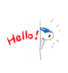 Hello Owl Fifi ＆ Piggy Ella（個別スタンプ：1）