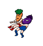 野菜プロレス（個別スタンプ：4）