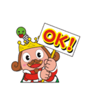 王様と仲間たち（個別スタンプ：4）