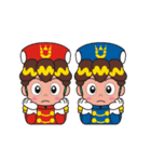王様と仲間たち（個別スタンプ：34）
