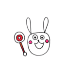 手描きのうさぴょん（個別スタンプ：17）