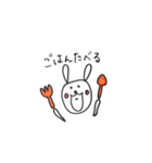 手描きのうさぴょん（個別スタンプ：23）