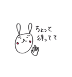手描きのうさぴょん（個別スタンプ：35）