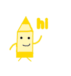 crayons people（個別スタンプ：1）
