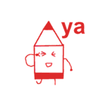 crayons people（個別スタンプ：2）