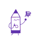 crayons people（個別スタンプ：12）