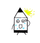 crayons people（個別スタンプ：38）