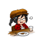 キドと友達（個別スタンプ：7）