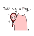 Hello Pig pork（個別スタンプ：7）