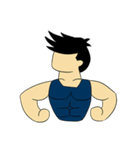 Gym Guy / Muscle Man（個別スタンプ：6）