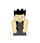 Gym Guy / Muscle Man（個別スタンプ：19）