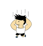 Gym Guy / Muscle Man（個別スタンプ：22）