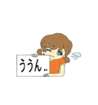 ボードで伝える日常の一言（個別スタンプ：10）