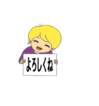 ボードで伝える日常の一言（個別スタンプ：15）