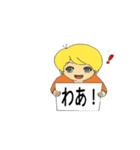 ボードで伝える日常の一言（個別スタンプ：21）