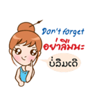 Thai-Laos girls（個別スタンプ：31）