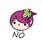 Grape Girl（個別スタンプ：4）