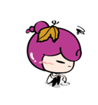 Grape Girl（個別スタンプ：5）
