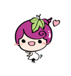 Grape Girl（個別スタンプ：8）