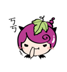 Grape Girl（個別スタンプ：11）