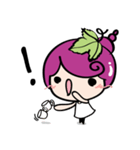 Grape Girl（個別スタンプ：13）