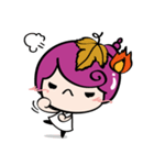 Grape Girl（個別スタンプ：15）