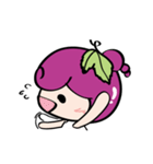 Grape Girl（個別スタンプ：16）