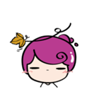 Grape Girl（個別スタンプ：18）