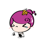 Grape Girl（個別スタンプ：25）
