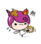 Grape Girl（個別スタンプ：30）