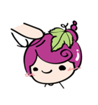 Grape Girl（個別スタンプ：35）