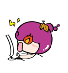 Grape Girl（個別スタンプ：37）