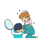 ナースちゃんスタンプ（個別スタンプ：21）